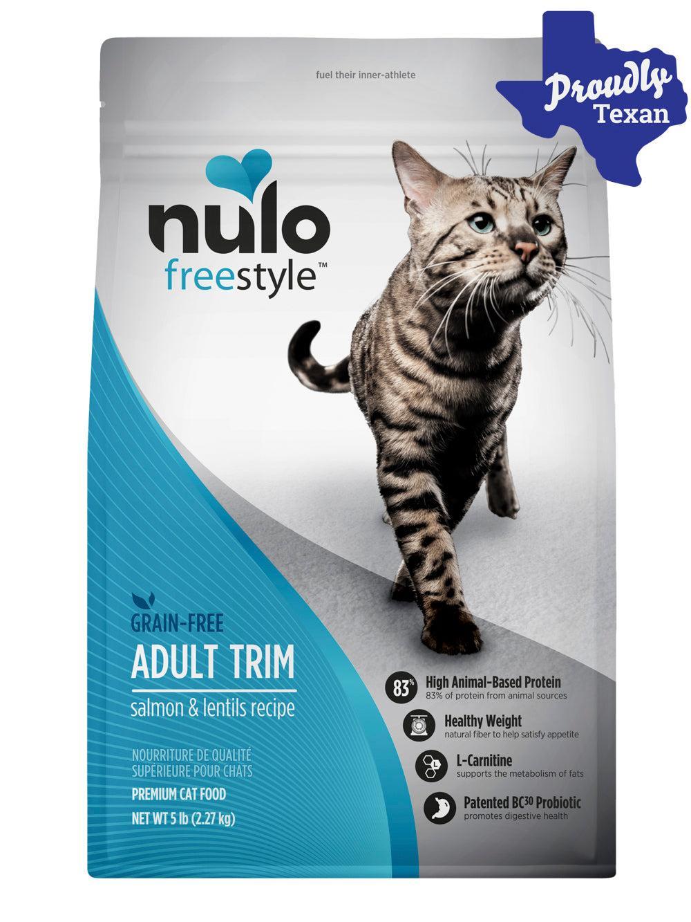 Nulo Freestyle - Adult Trim Salmon & Lentils Grain-Free Dry Cat Food 12 lb. Nulo Freestyle - Adult Trim Salmon & Lentils Grain-Free Dry Cat Food 12 lb.