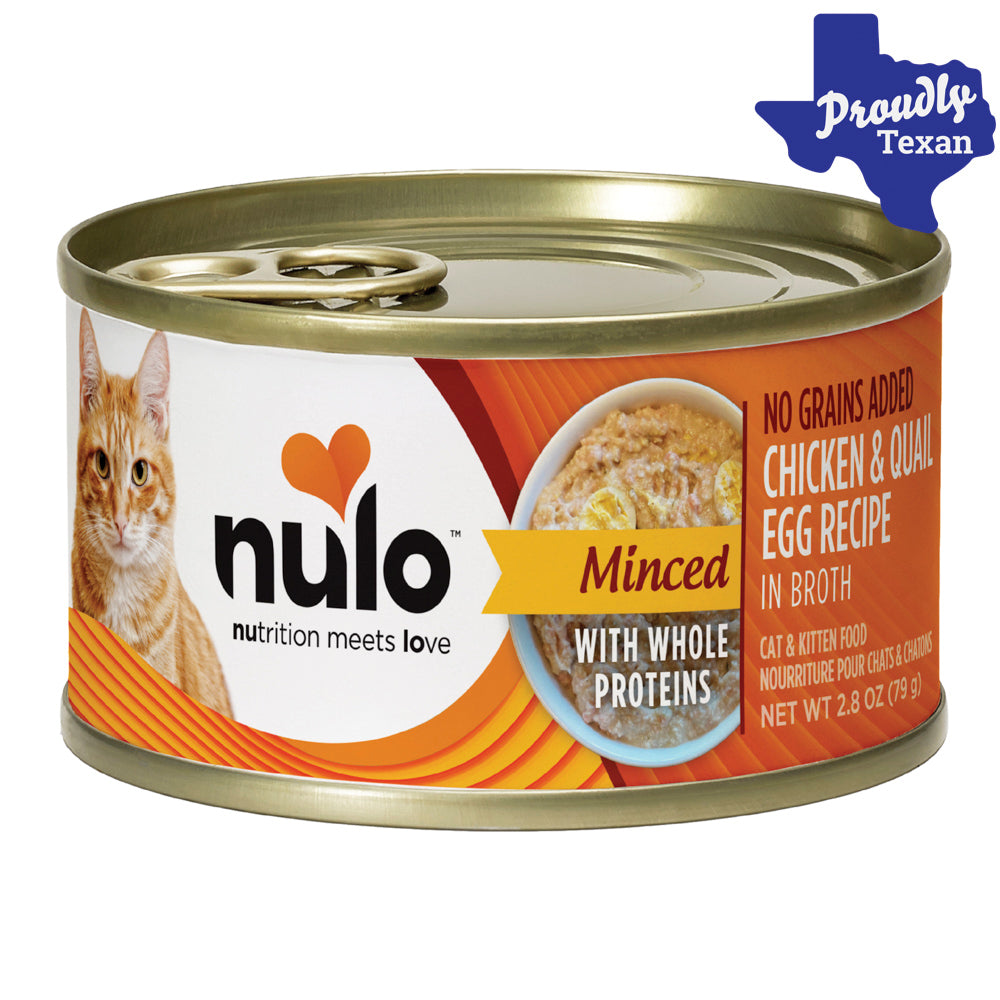 Nulo Minced Chicken with Whole Quail Egg Wet Cat Food in Austin