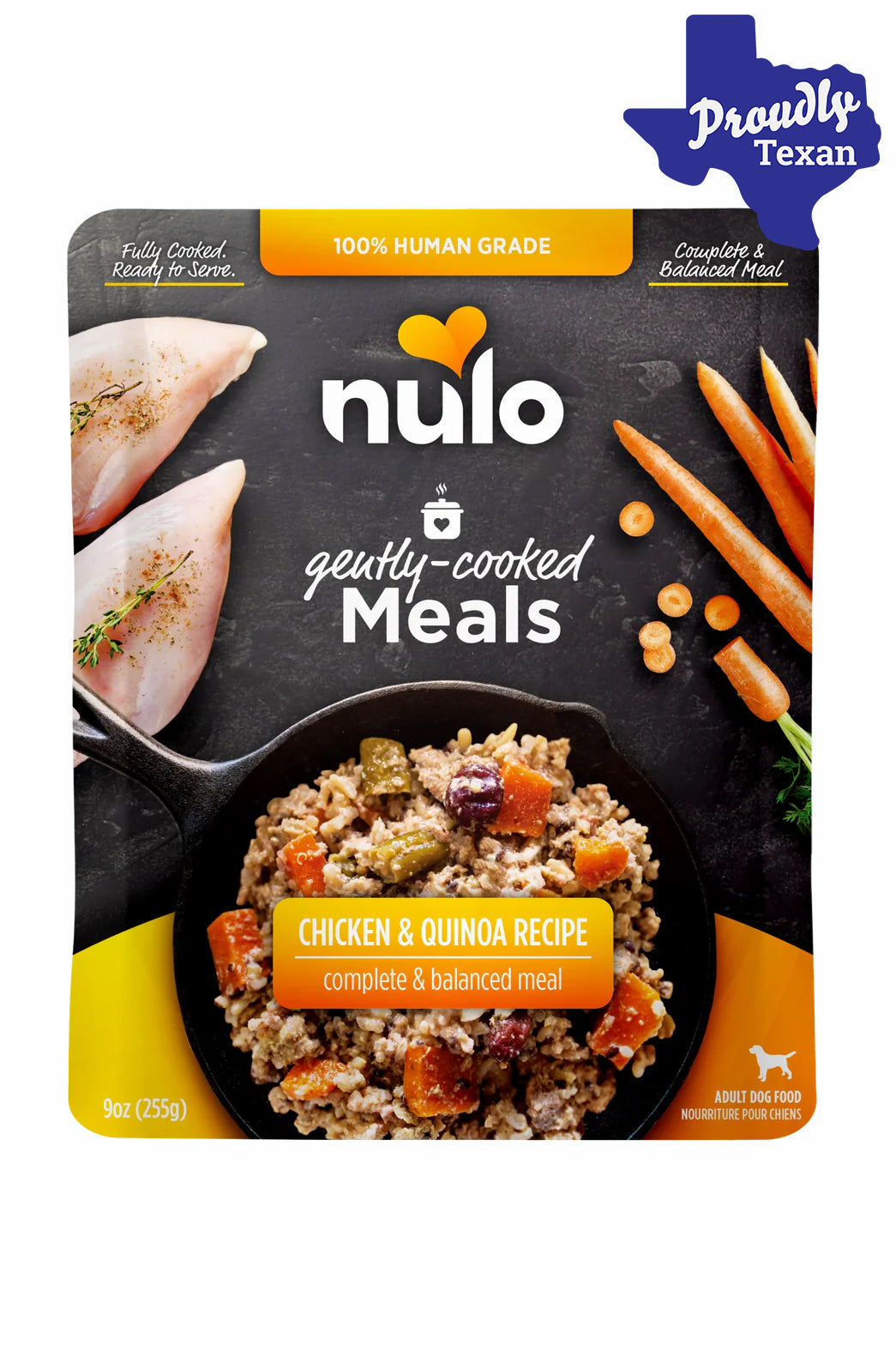 Nulo Chicken Quinoa Recipe Gently Cooked Dog Food 9 oz