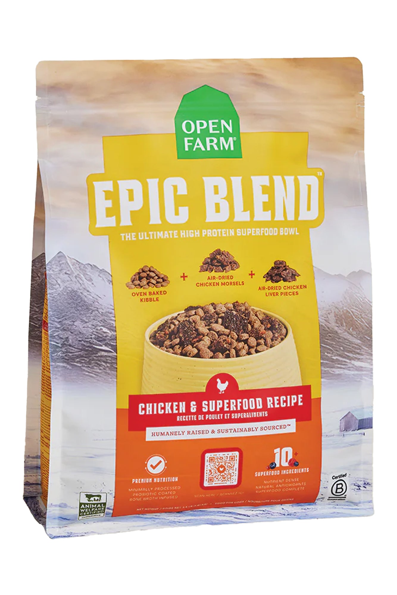 Open Farm Epic Blend Chicken and Superfood Dry Dog Food in Austin