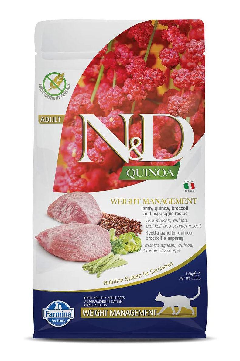 Farmina Quinoa Weight Management Lamb Dry Cat Food in Austin