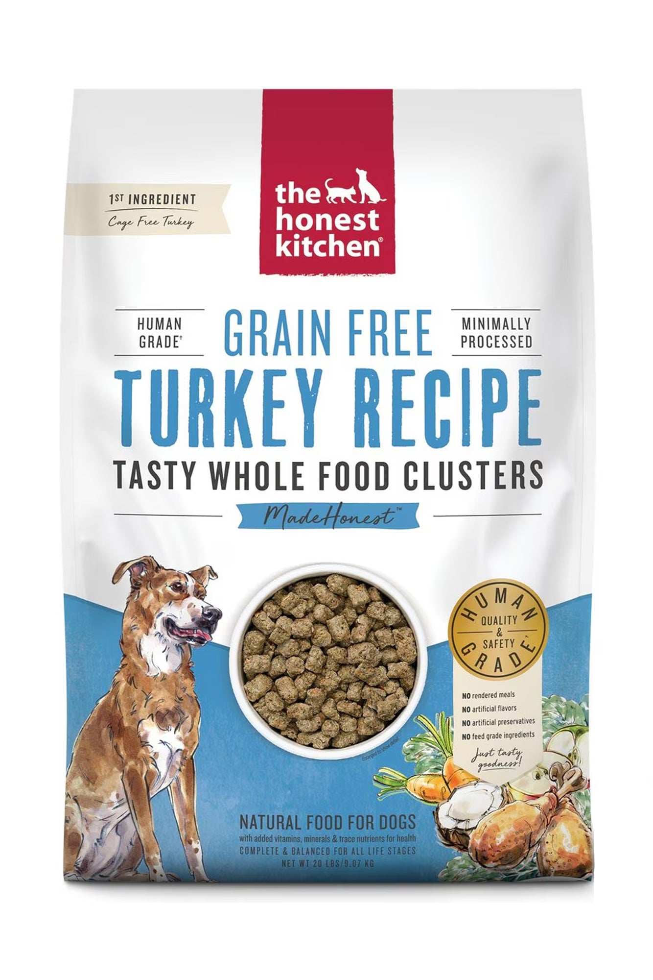 The Honest Kitchen Turkey Clusters Dry Dog Food in Austin, Texas