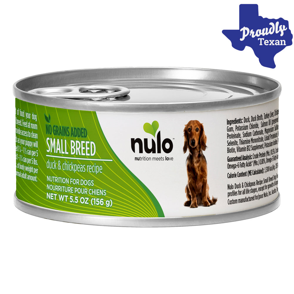 Nulo Freestyle Small Breed Duck and Chickpeas Pate Wet Dog Food
