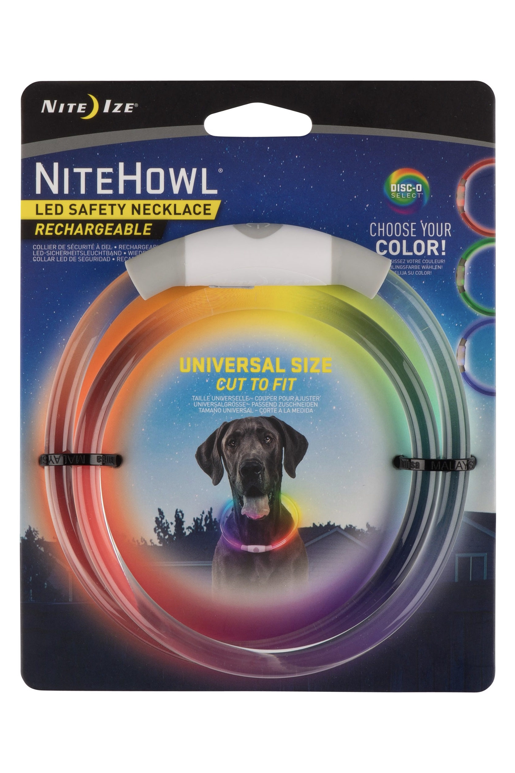 NLLE グッズ Nite Ize NiteHowl Max Rechargeable Safety Necklace in Austin