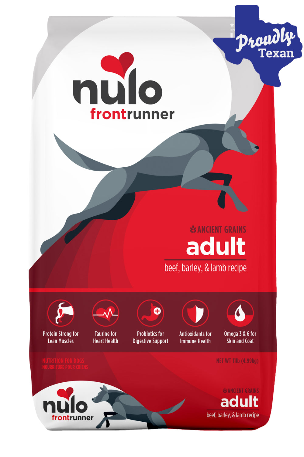 Nulo Frontrunner Beef, Barley and Lamb Dry Dog Food in Austin