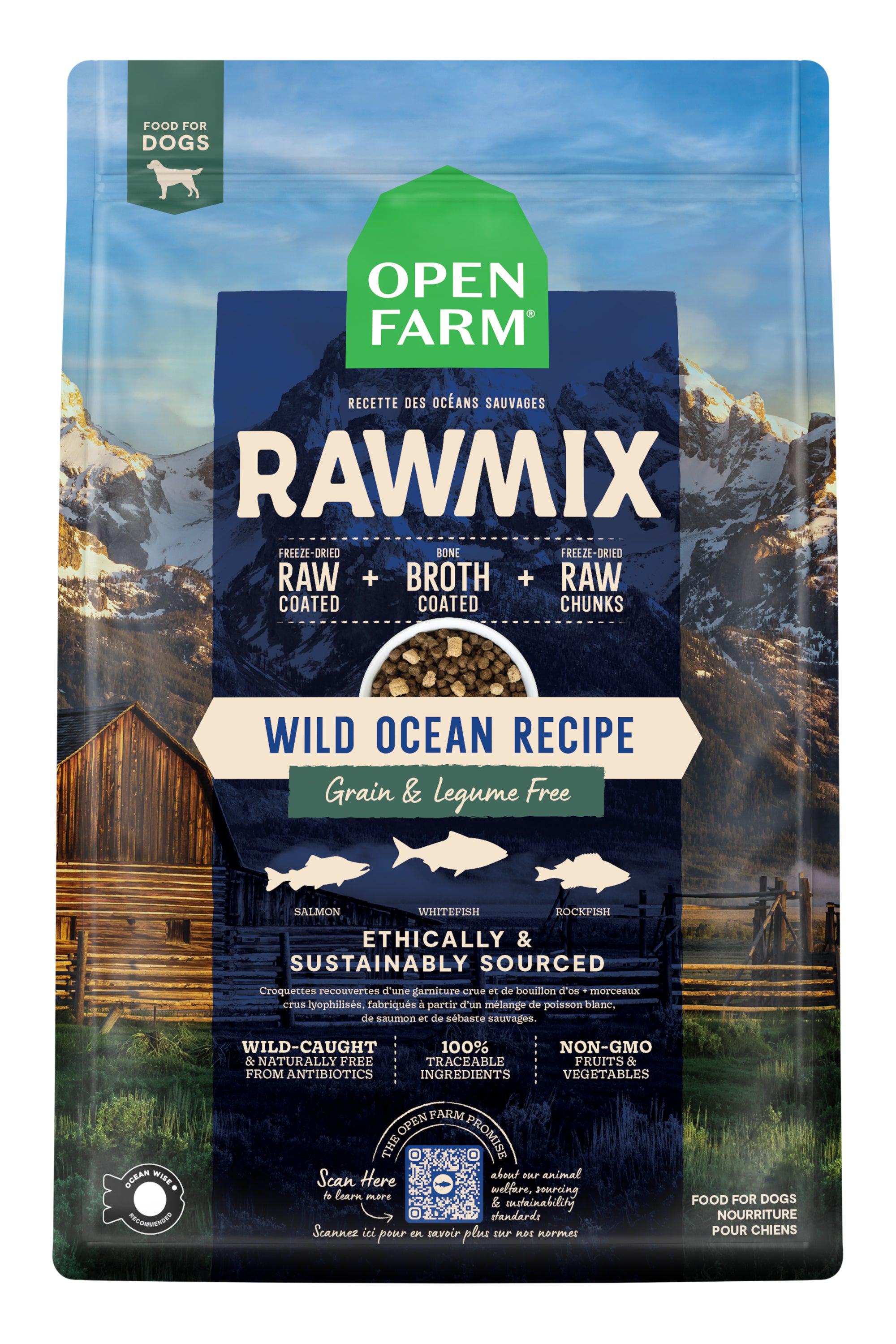 Open Farm Raw Mix Wild Ocean Dry Dog Food in Austin, Texas