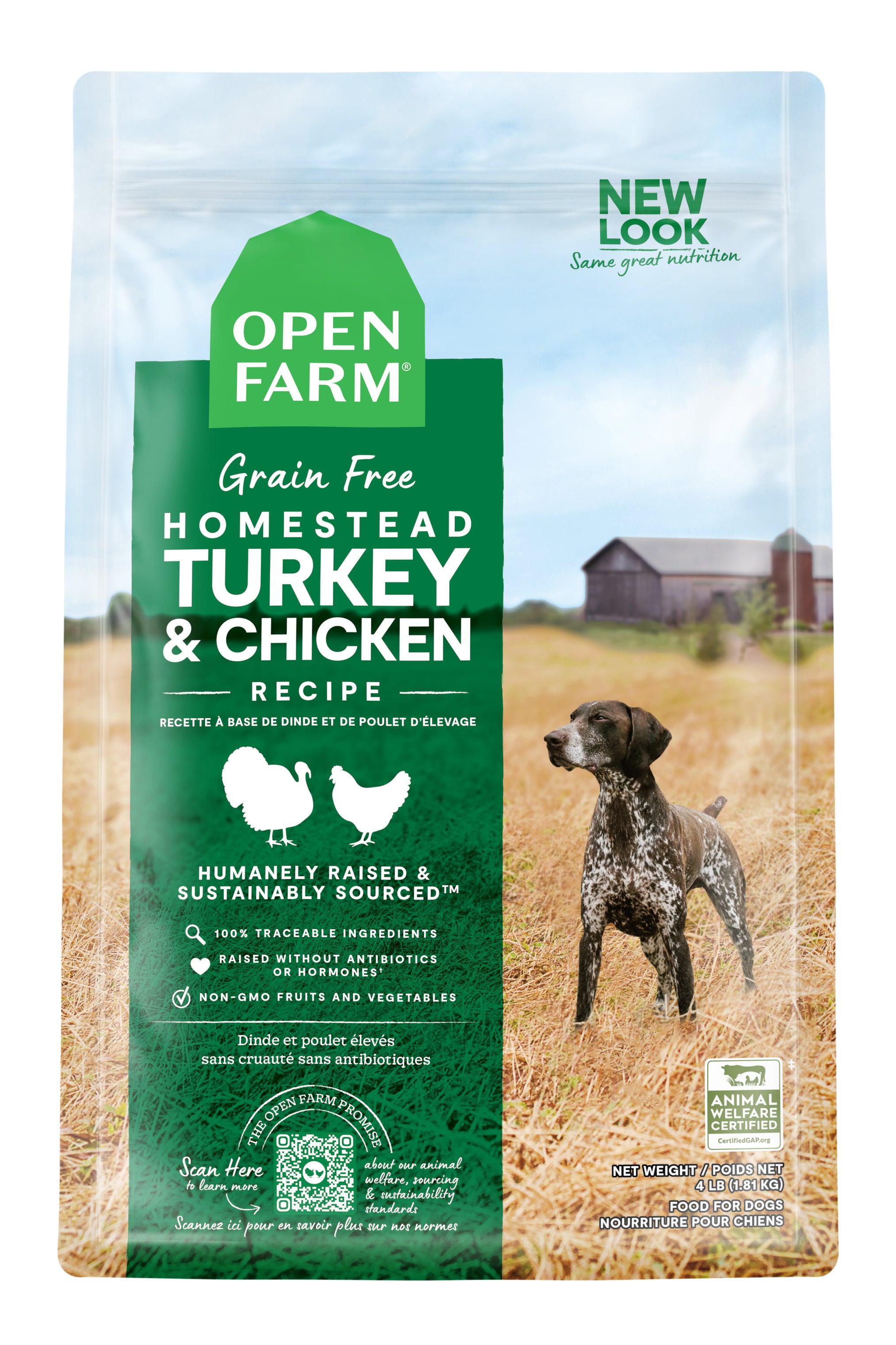 Open Farm Homestead Turkey Chicken Dog Food in Austin, Texas