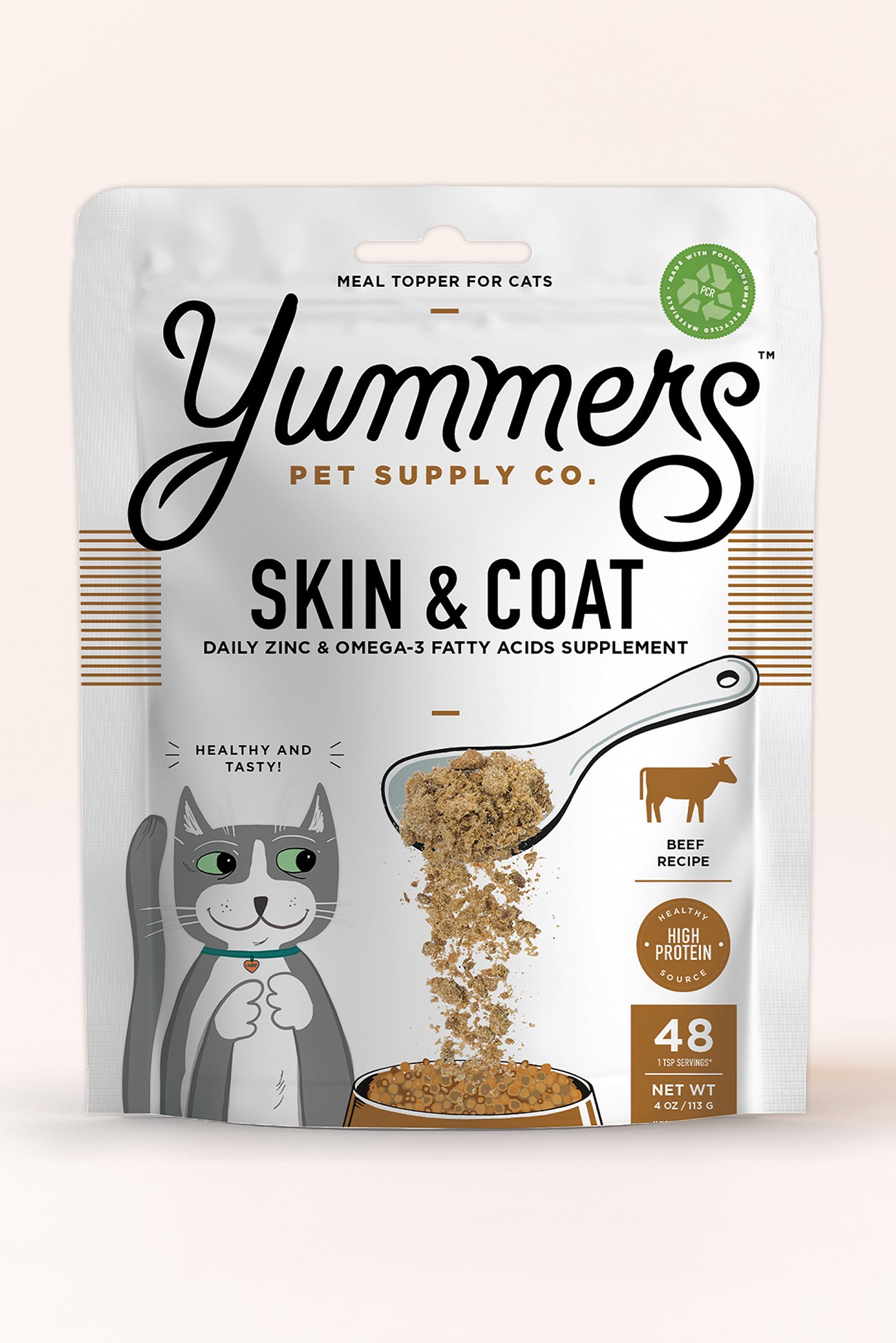 Yummers Skin and Coat Cat Supplement in Austin Texas