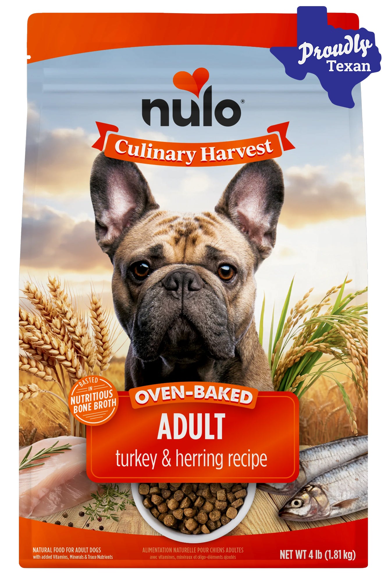 Nulo Culinary Harvest Turkey and Herring Baked Dry Dog Food in