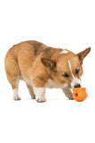 West Paw Zogoflex Toppl Tangerine Dog Toy