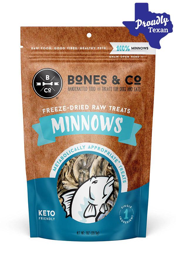 Bones & Co Freeze Dried Minnows 1oz