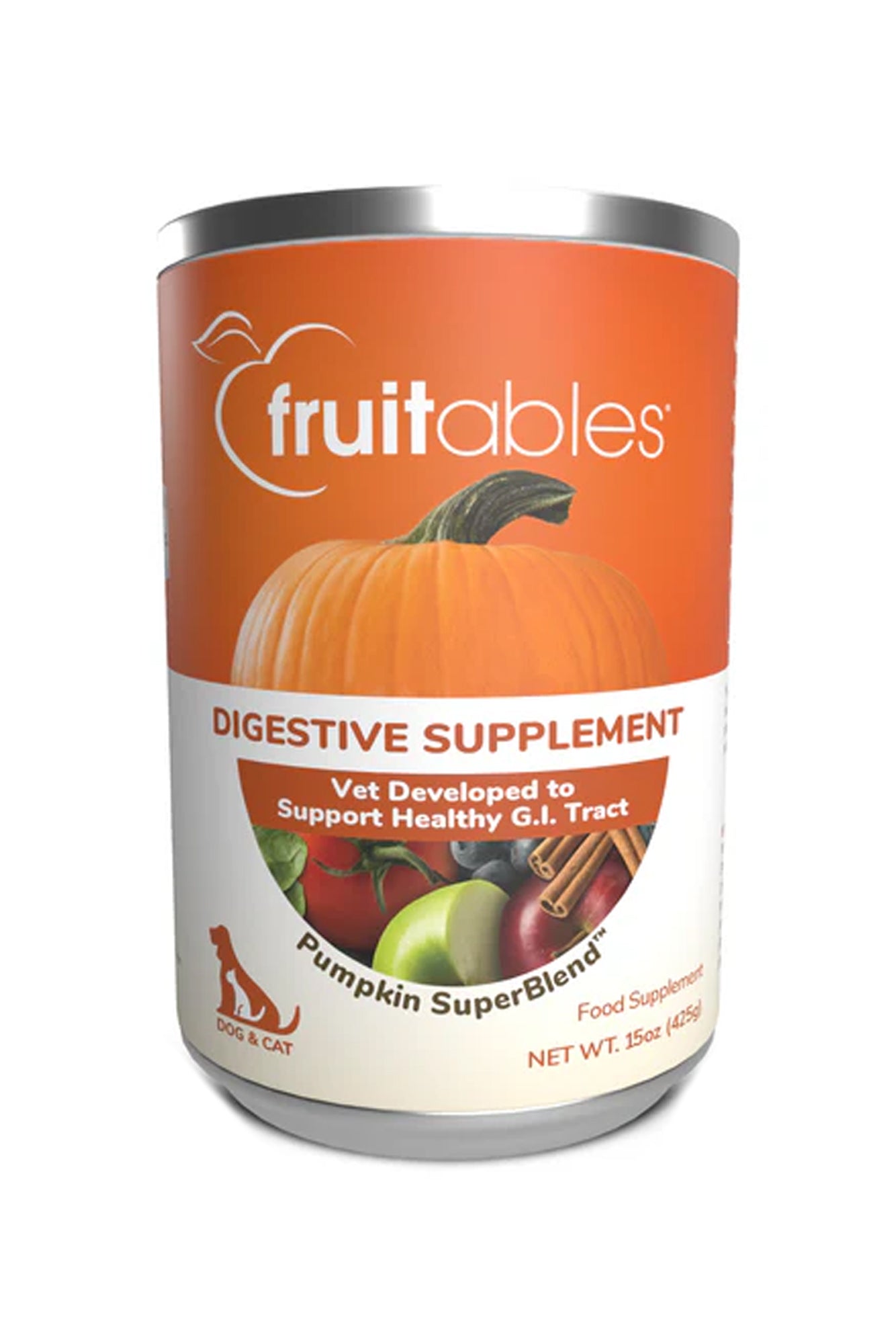 Fruitables Pumpkin SuperBlend Canned Digestive Supplement in