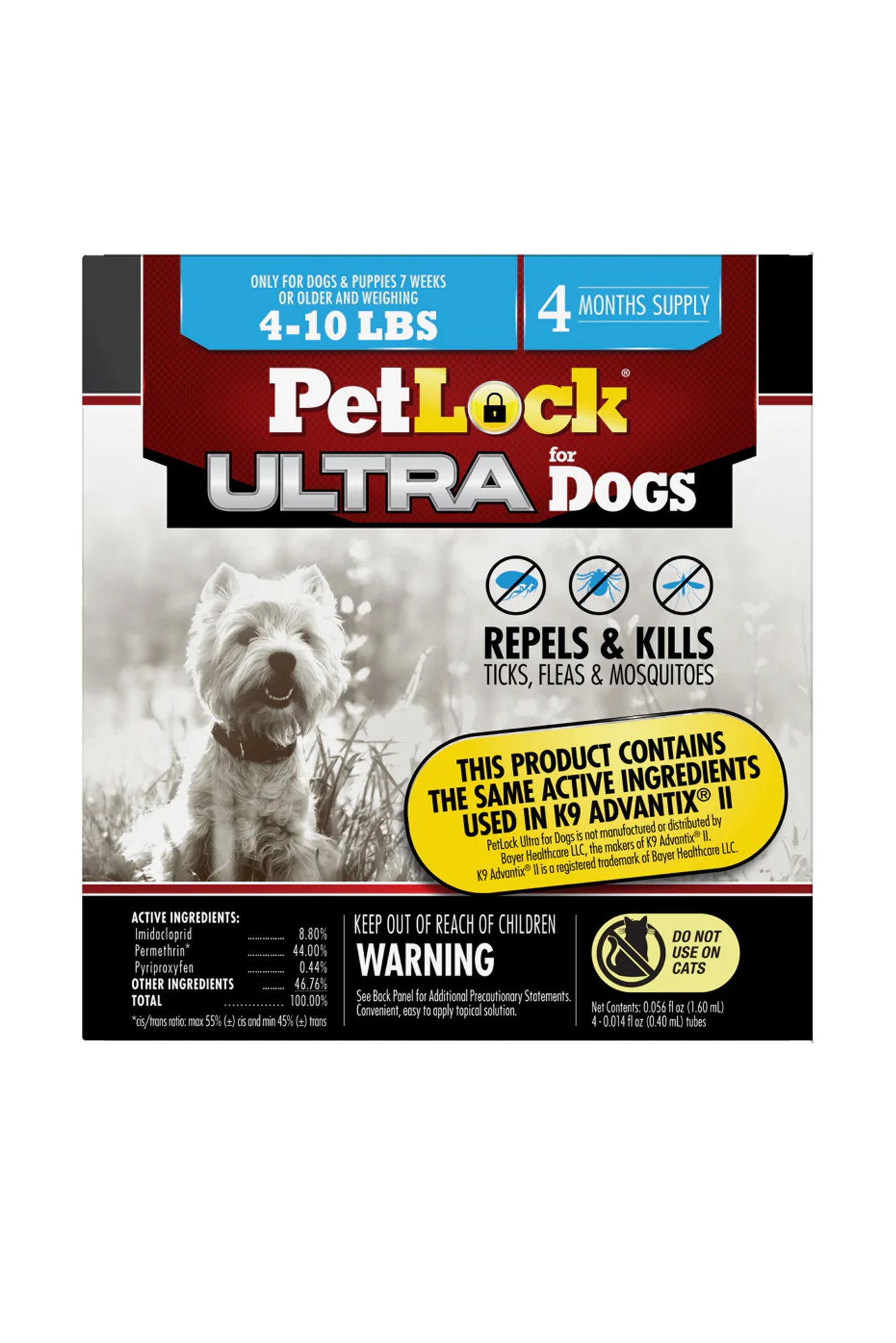 Pet Lock Ultra Flea and Tick Topical for Dogs in Austin, Texas