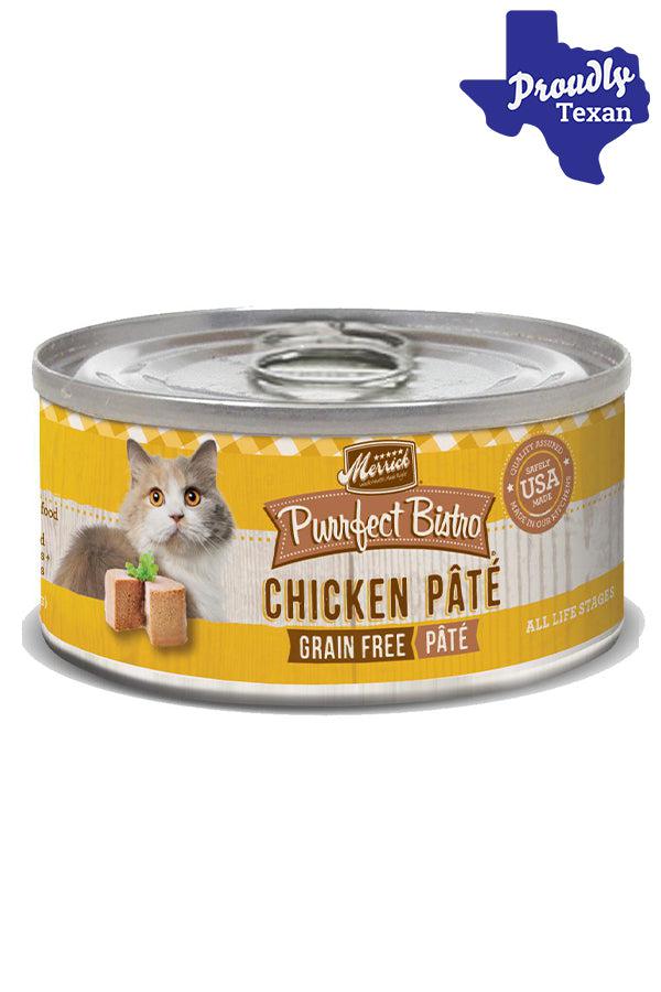 Merrick Purrfect Bistro Chicken Pate Canned Cat Food in Austin