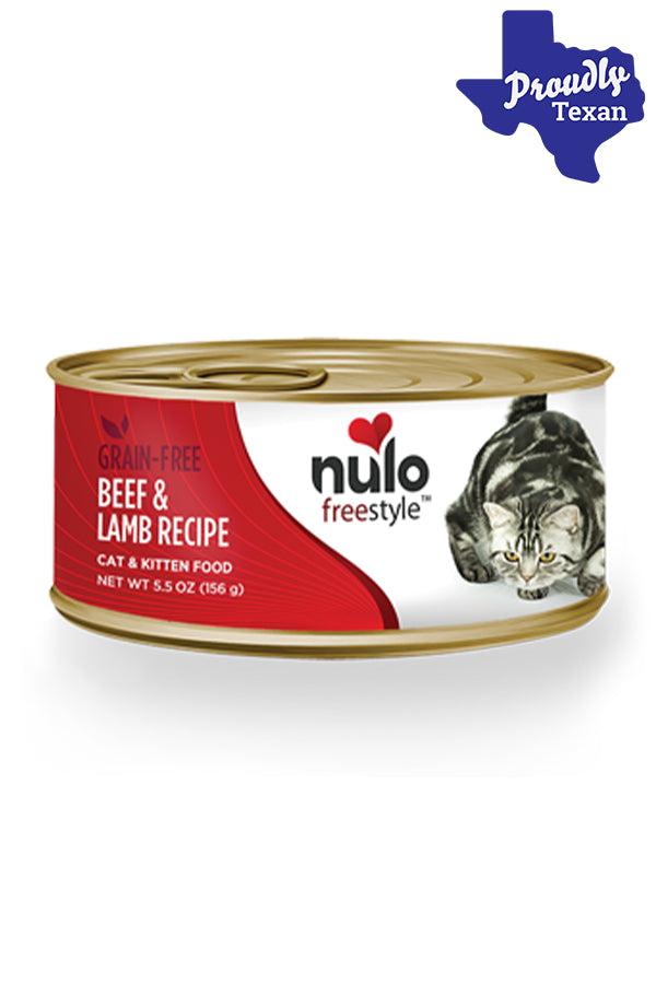 Nulo Freestyle Beef Lamb Pate Cat Food in Austin Texas