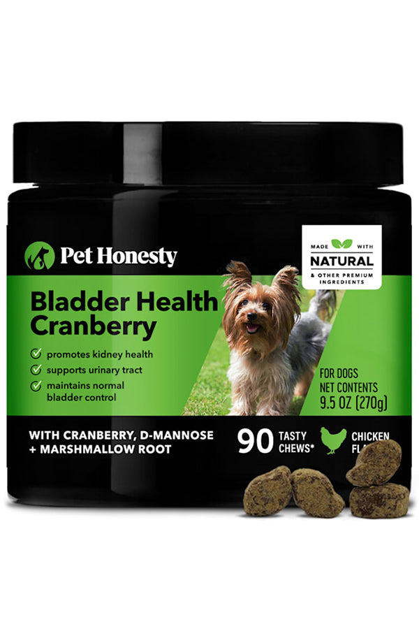 Pet Honesty Bladder Health Cranberry Dog Chews in Austin Texas