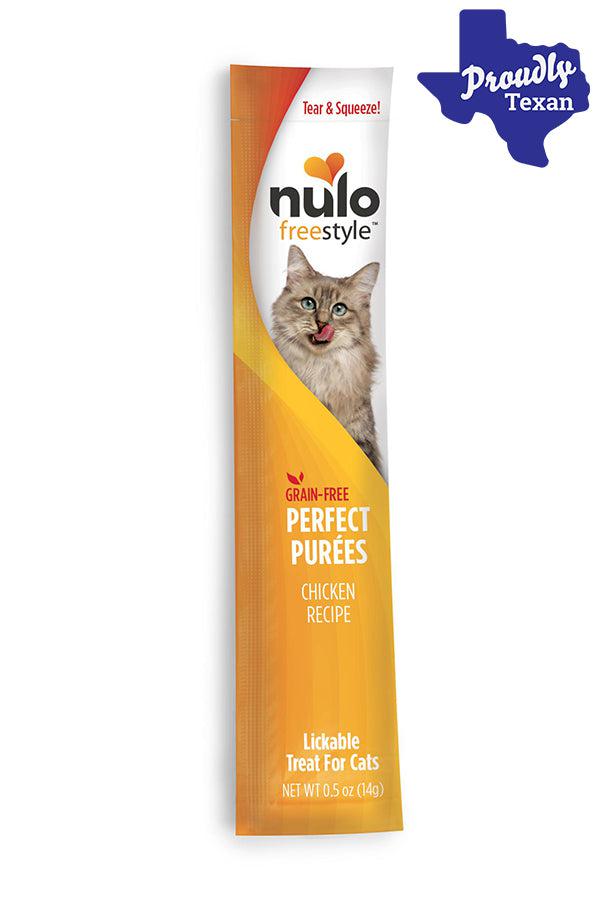 Nulo Freestyle Purfect Purees Chicken Cat Treats in Austin Texas