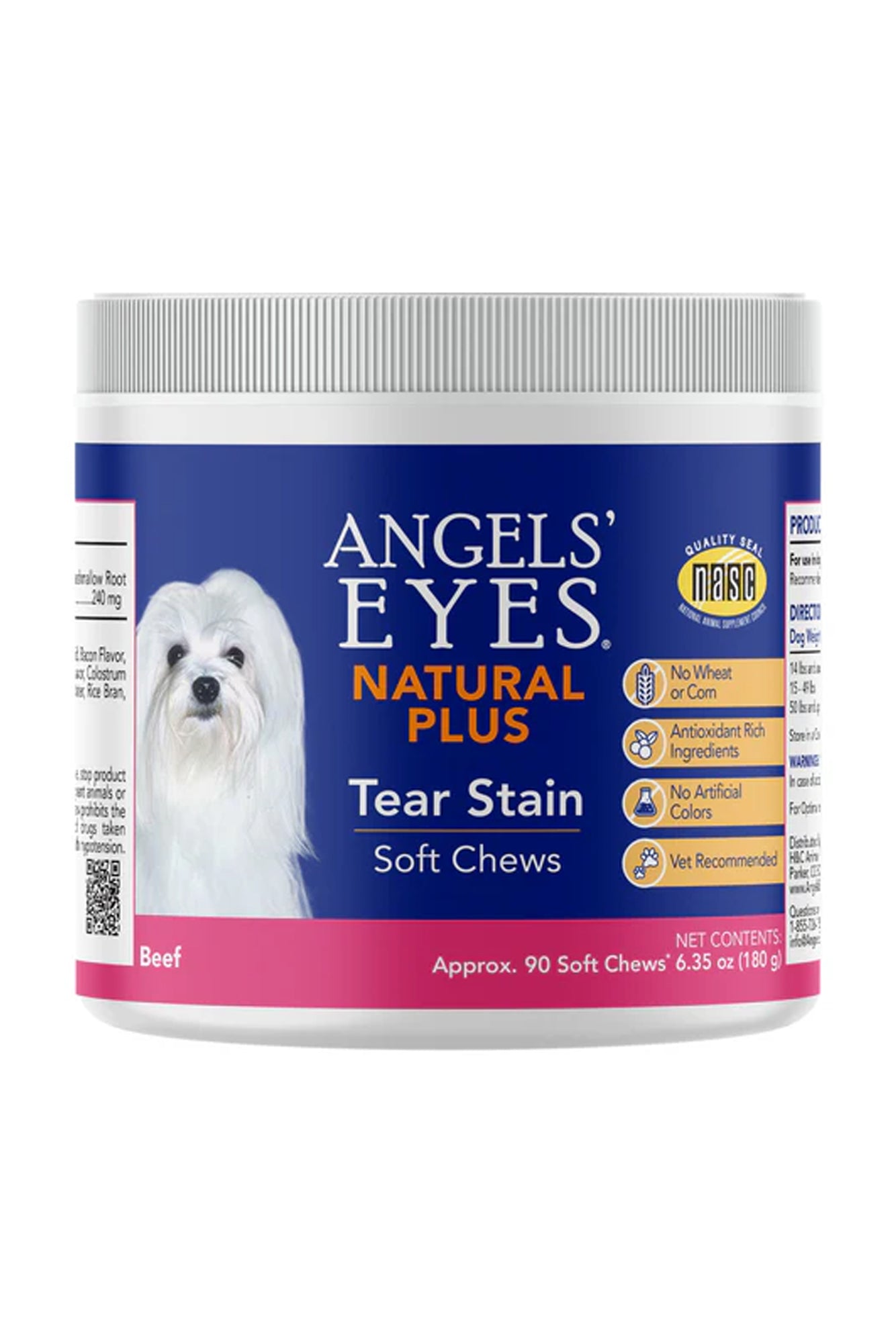 Angels' Eyes Natural Plus Tear Stain Chews in Austin, Texas