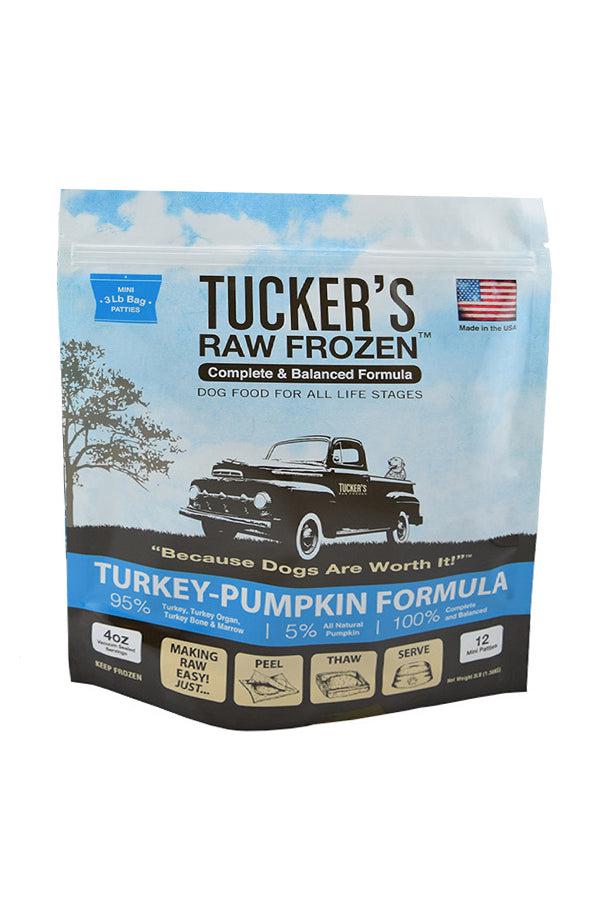 Tucker s Turkey Pumpkin Frozen Raw Dog Food in Austin Texas