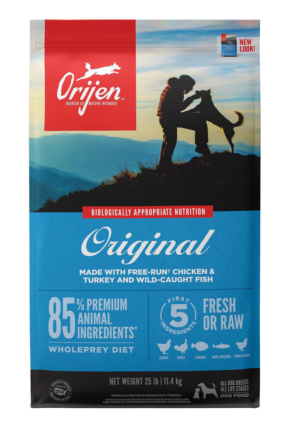 Orijen dog food