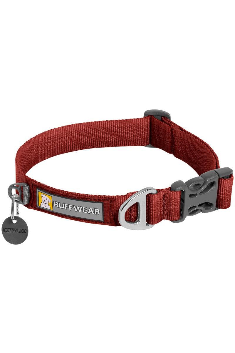 Ruffwear Front Range Red Clay Dog Collar in Austin Texas