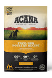 Acana Heritage Free-Run Poultry Dry Dog Food Front of Bag