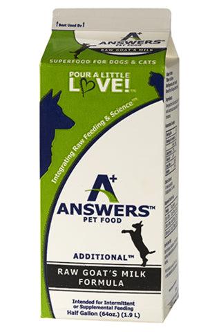 Answers Goat s Milk Dog Supplement 64 oz in Austin Texas