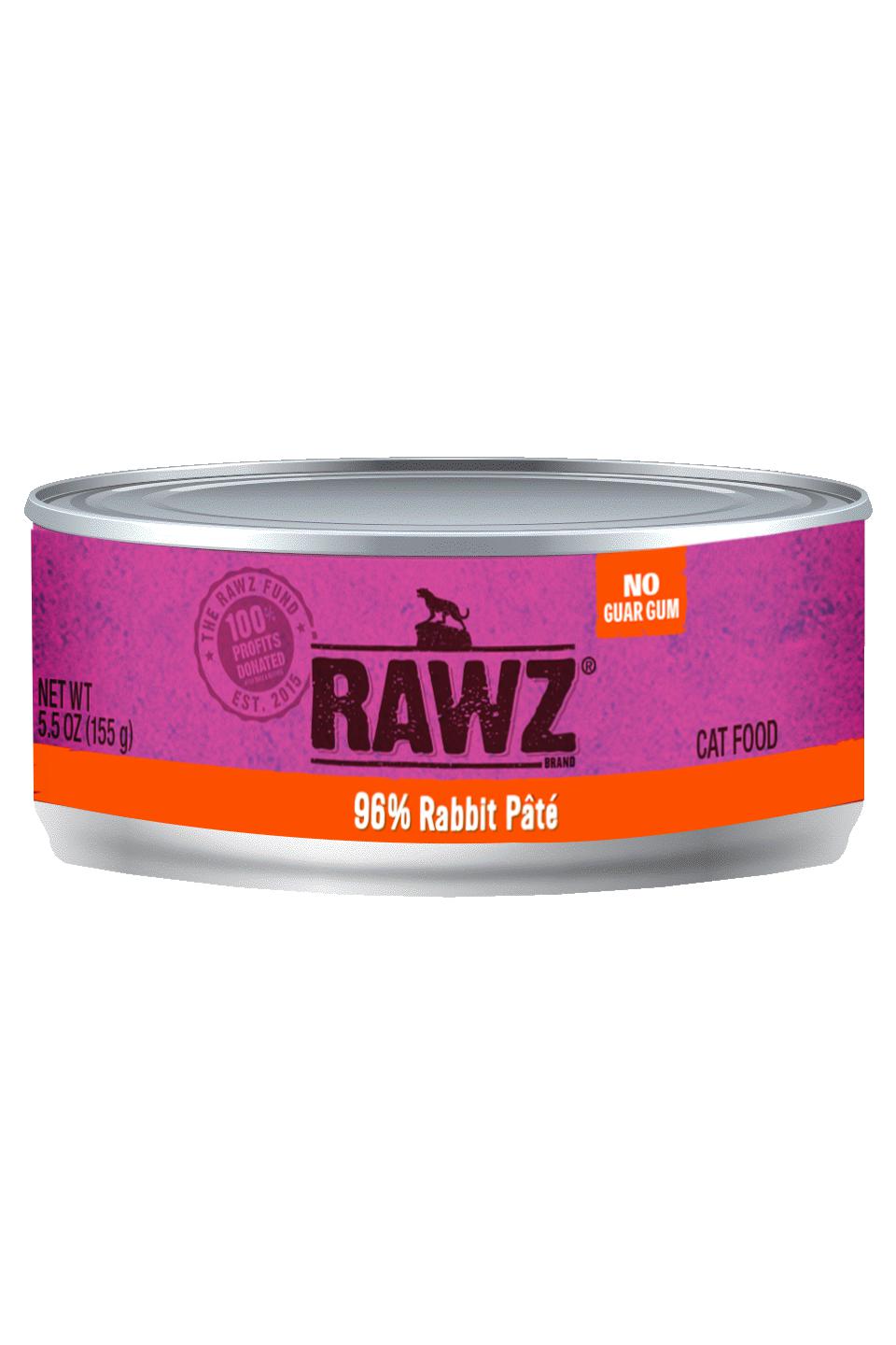 Rawz wet hot sale cat food