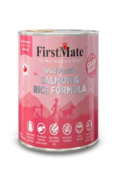 FirstMate Salmon with Rice Canned Dog Food in Austin Texas