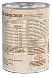 Merrick Cowboy Cookout Classic Recipe Wet Dog Food Back of Can