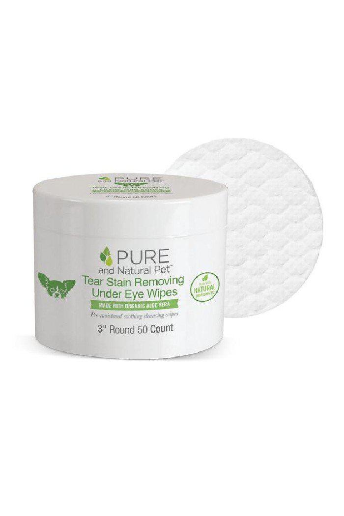 Pure Natural Pet Tear Stain Removing Under Eye Wipes in Austin