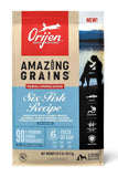 Orijen Amazing Grain Six Fish Dry Dog Food