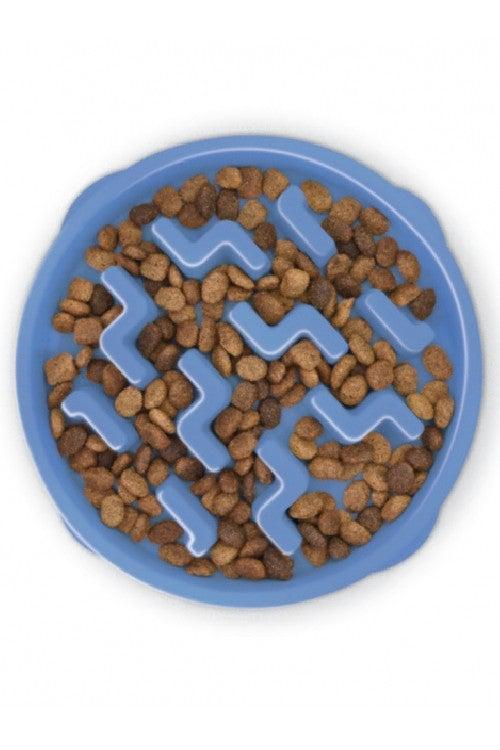 Outward Hound Fun Feeder Notch Blue Dog Bowl in Austin, Texas