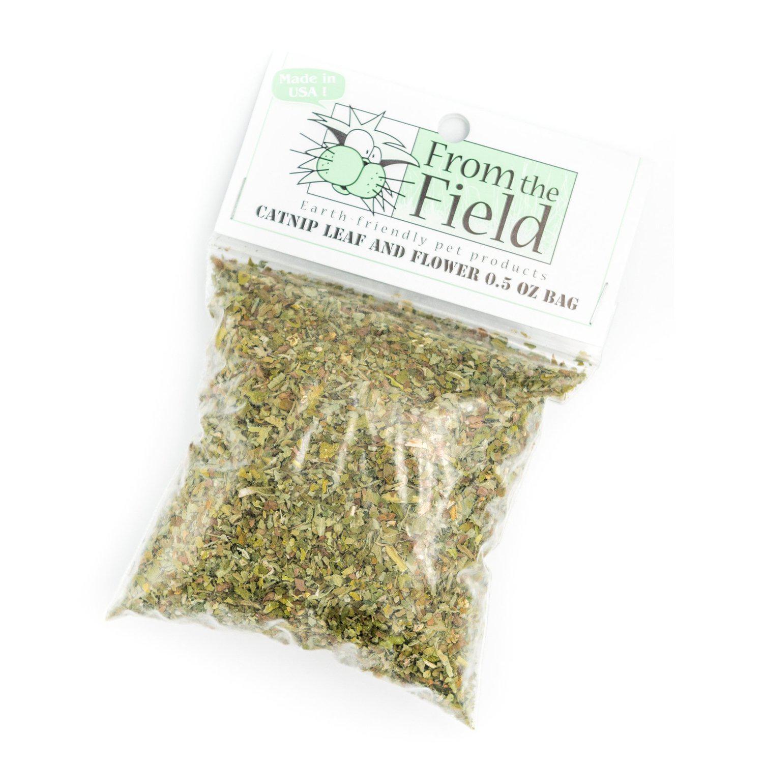 catnip tackle bag From the Field Leaf & Flower Catnip Bag 0.5 oz