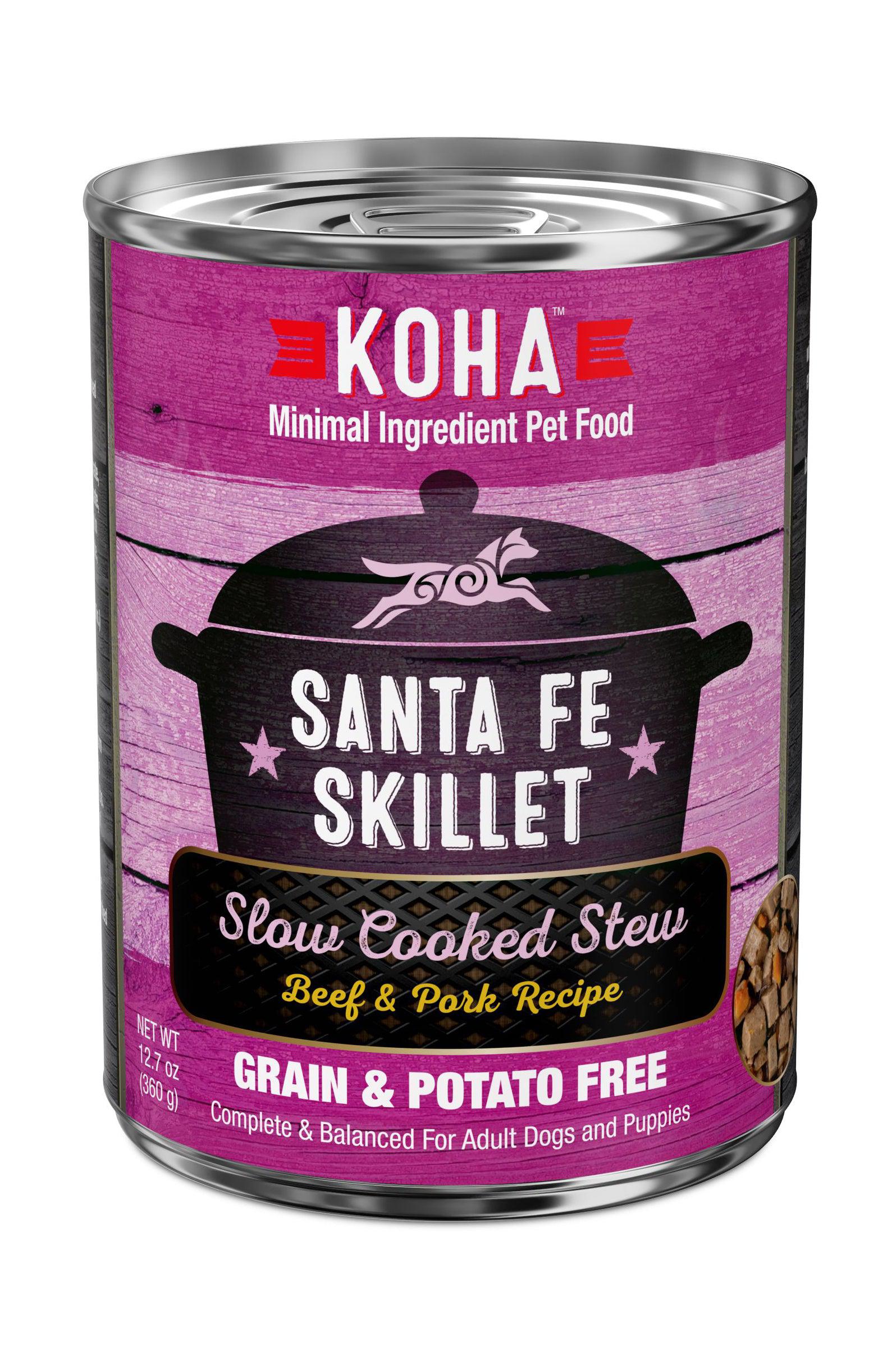 Koha Santa Fe Skillet Slow Cooked Stew Canned Dog Food in Austin