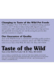 Taste of the Wild Sierra Mountain Dry Dog Food Brand Information