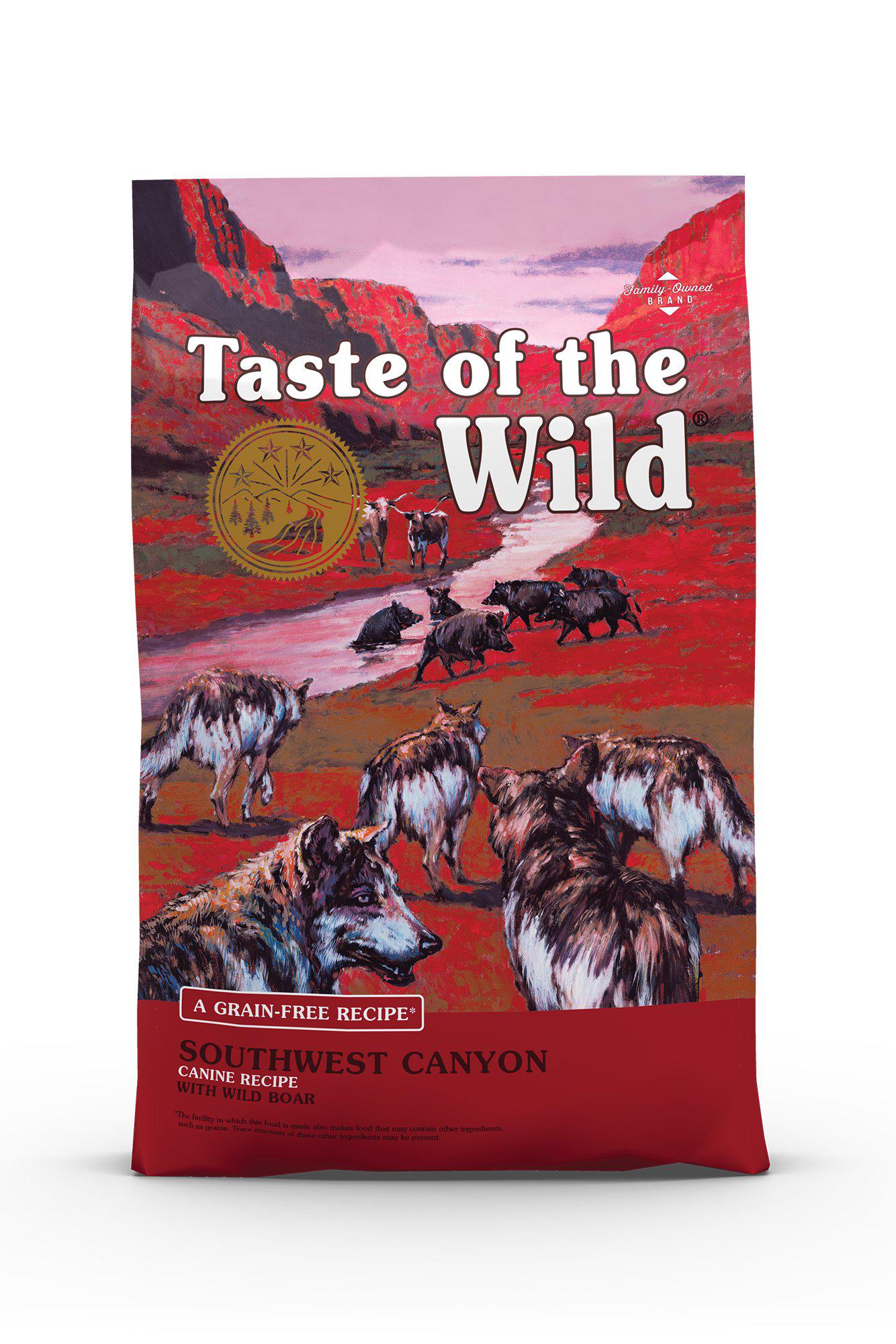 Taste of the Wild Southwest Canyon Dog Food in Austin Texas