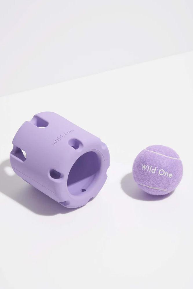 Wild One Tennis Tumble Dog Toy - Lilac