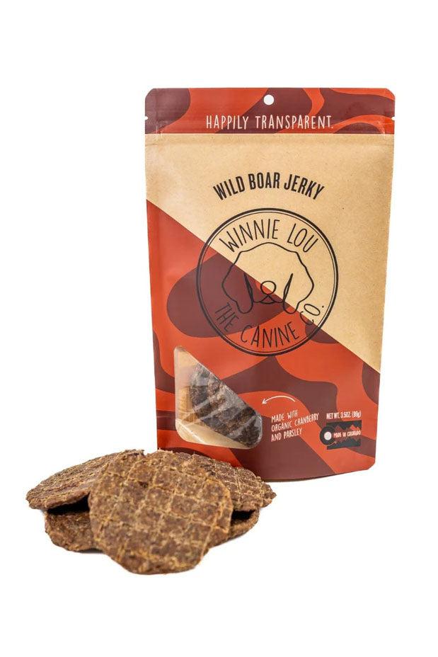 Wild boar dog top treats