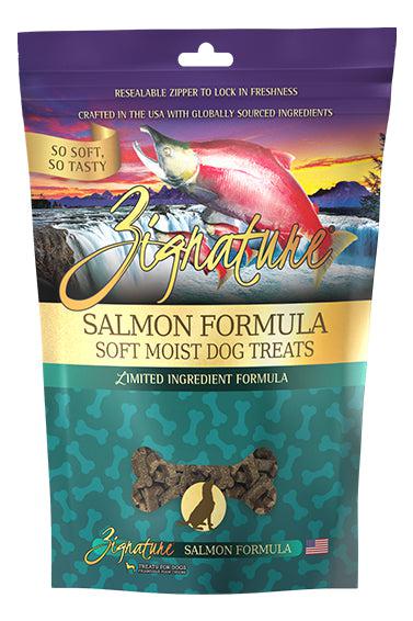 Zignature Salmon Soft Moist Dog Treats in Austin Texas