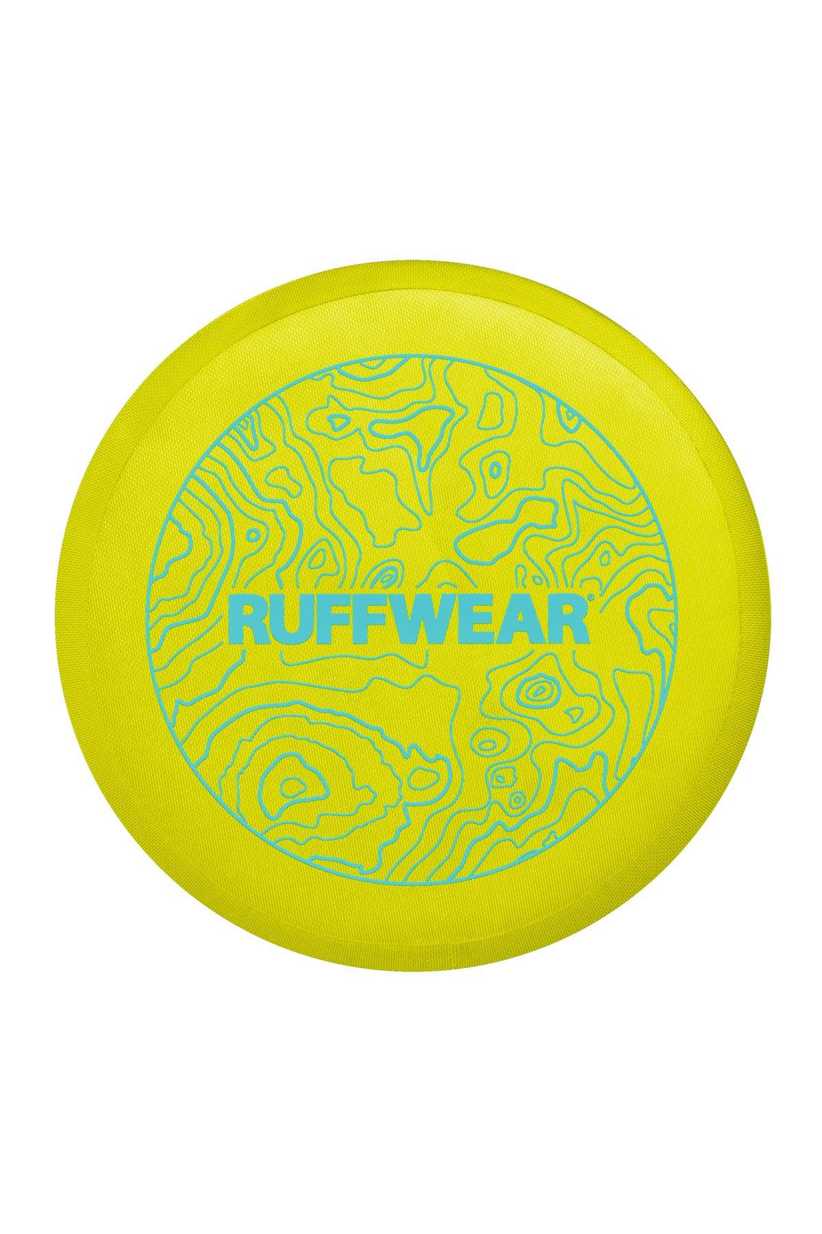 Ruffwear Camp Flyer Lichen Green Dog Frisbee in Austin Texas