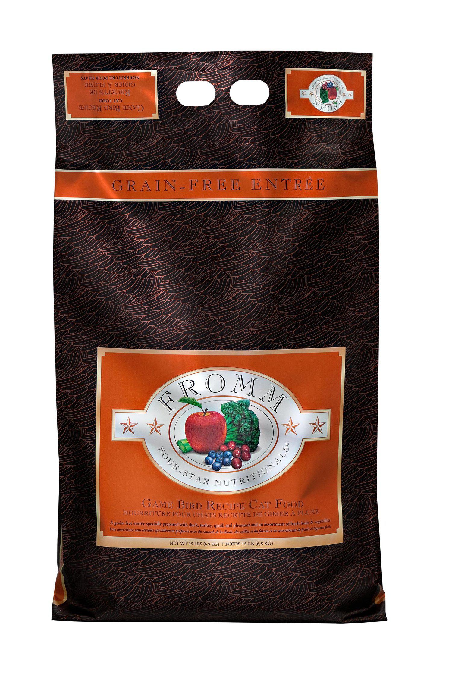 Fromm Four-Star Game Bird Cat Food in Austin, Texas – Tomlinson's Feed