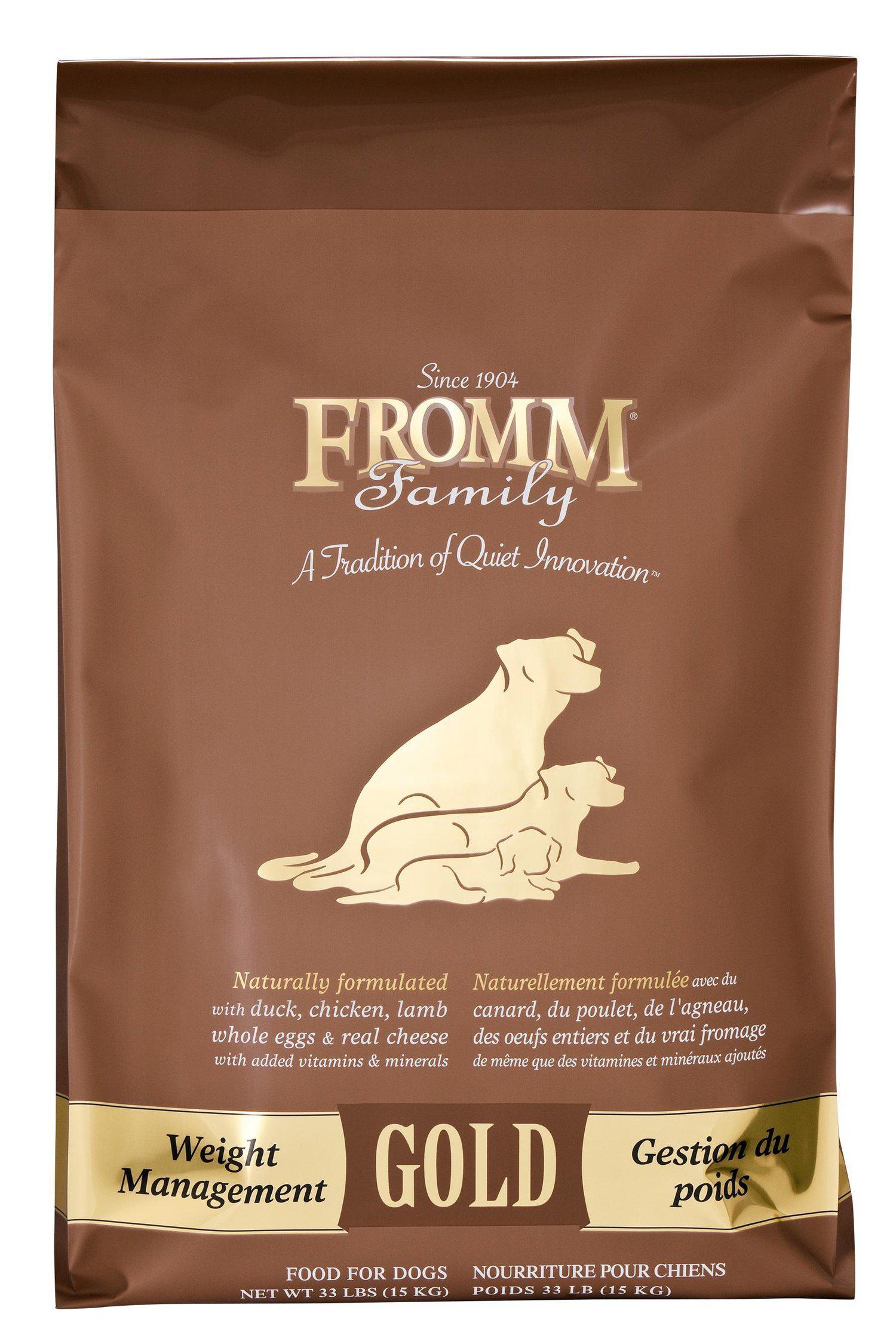 Fromm Gold Weight Management Dog Food in Austin, Texas
