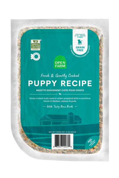 Open Farm Gently Cooked Puppy Recipe Fresh Dog Food in Austin