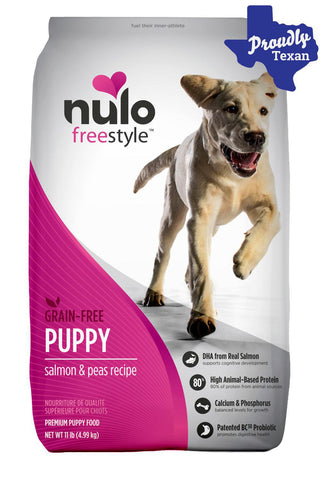 Nulo Freestyle Salmon & Peas Puppy Food in Austin, Texas