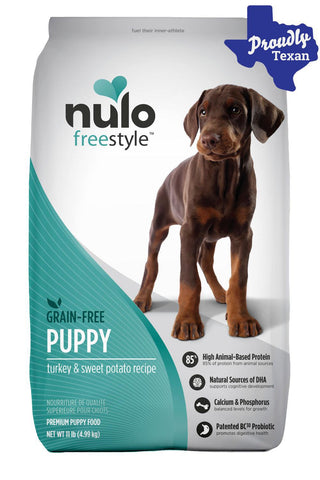 Nulo Freestyle Grain Free Puppy Dry Dog Food Turkey & Sweet Potato 24lb