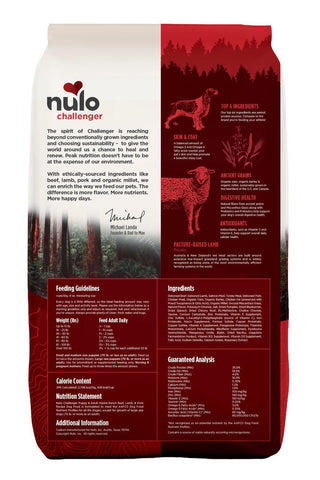 Nulo Challenger Alpine Ranch Puppy and Adult Dog Food in Austin