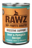 Rawz Digestive Beef and Pumpkin Pate Canned Dog Food