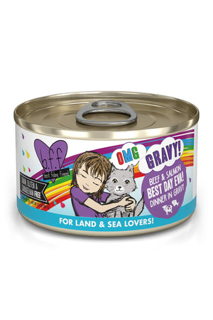 B.F.F. Omg Best Day Eva Beef & Salmon Canned Cat Food in Austin