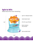 Catstages 2-in-1 Topper Spin Fish Treat Cat Toy - Cat Toy Highlights